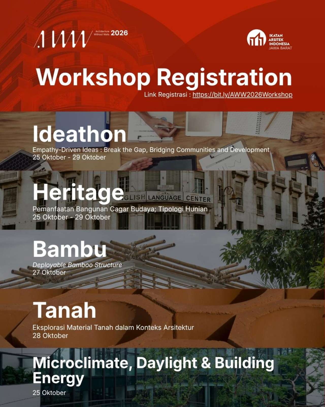 WORKSHOP Microclimate, Daylight & Building Energy