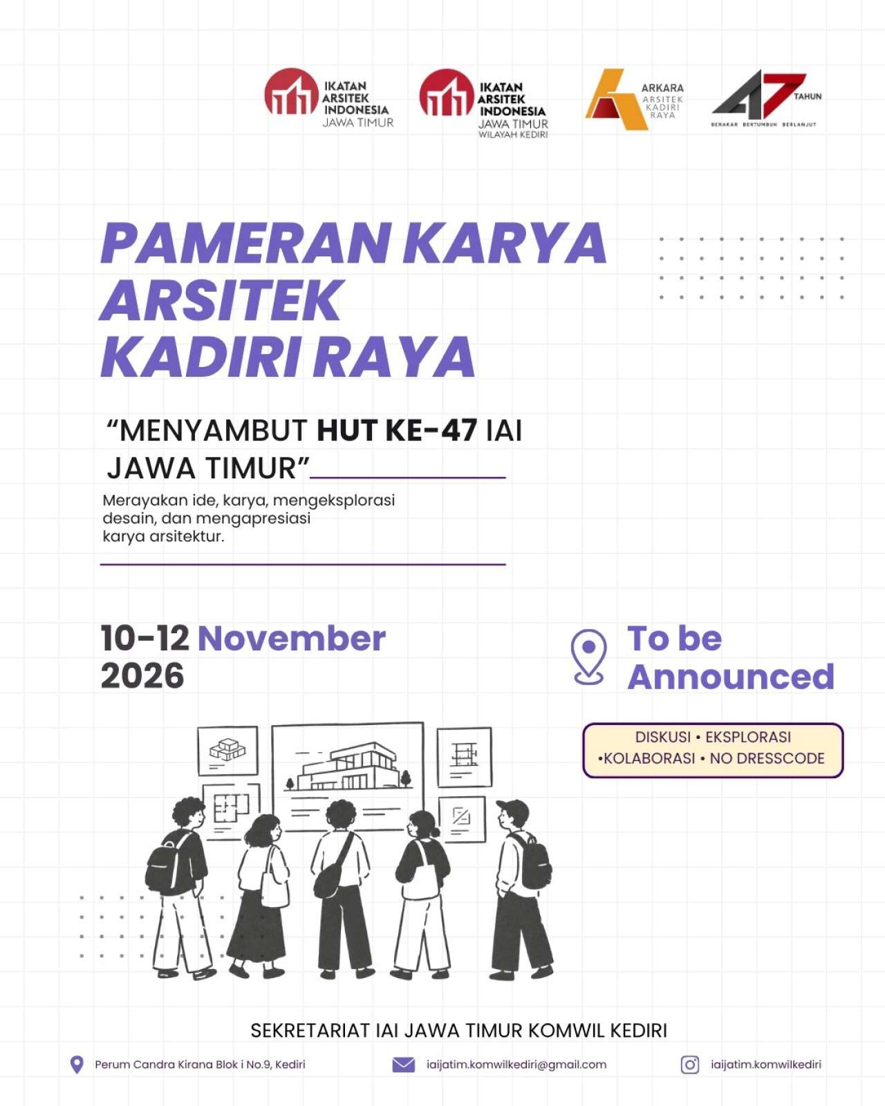Pameran Karya Arsitek Kadiri Raya