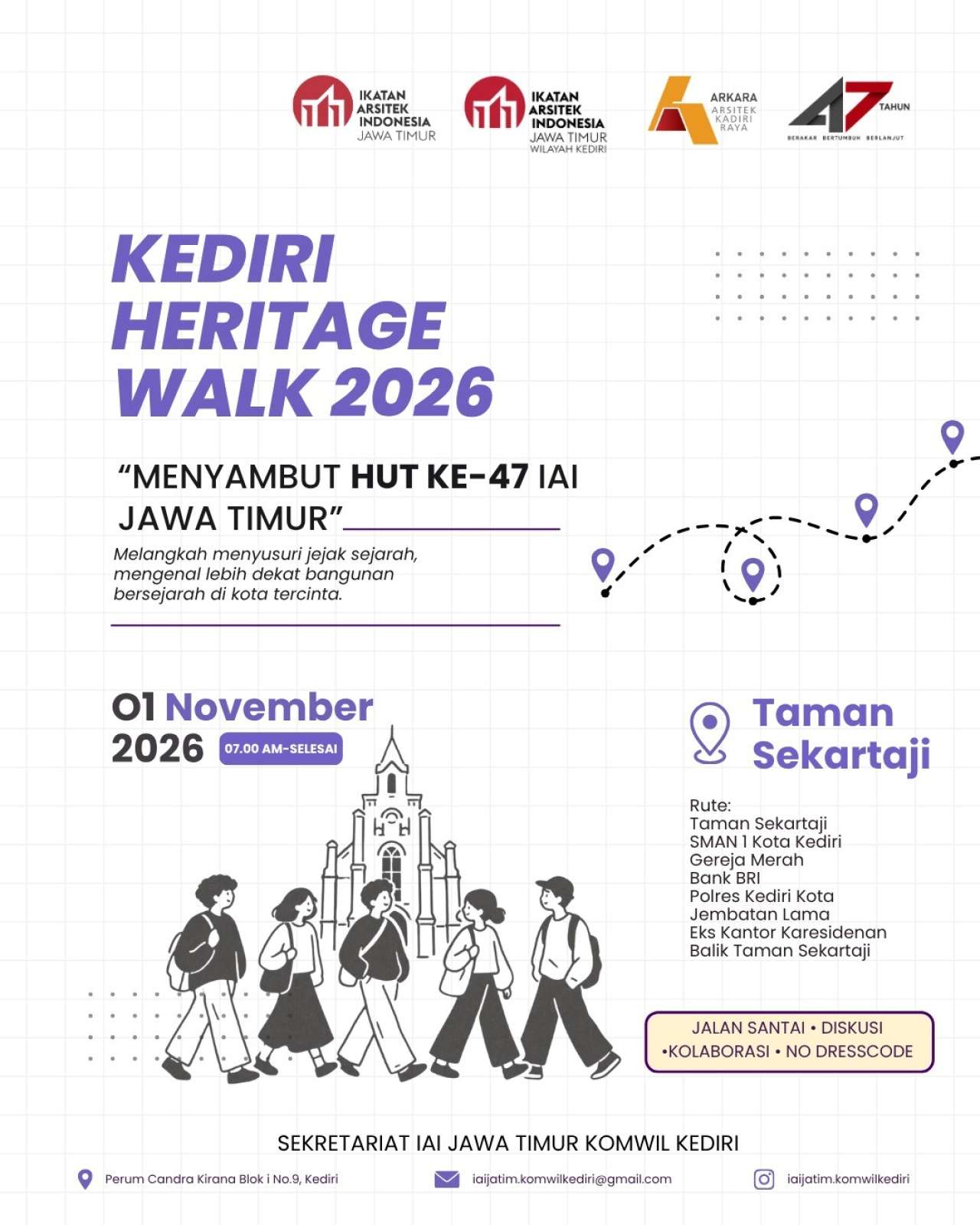 Kediri Heritage Walk 2026