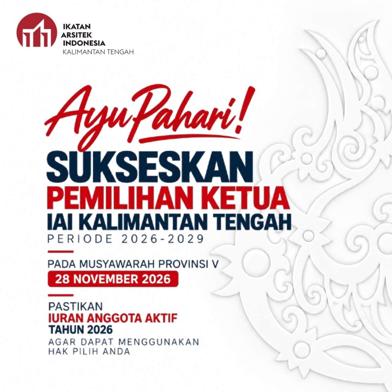 MUSYAWARAH PROVINSI (MUSPROV) V